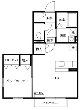 カリーノフィオーレの物件間取画像